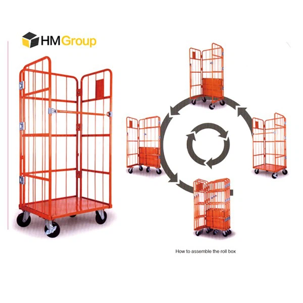 Steel Logistics Roll Container